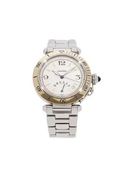 Cartier Pasha 25616494, Beige Dial, Automatic Movement, Cabochon Crown