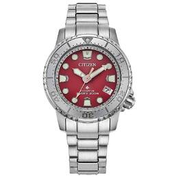 Citizen Promaster Dive Red Dial Ladies Watch eo2027-50z