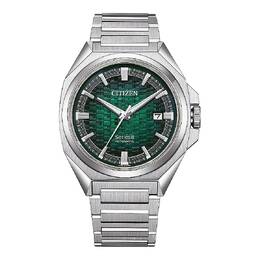 Citizen Series8 831 Automatic Green Dial Mens Watch NB6050-51W