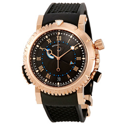 Pre-owned Breguet Marine Black Dial Mens Watch 5847br/z2/5zv