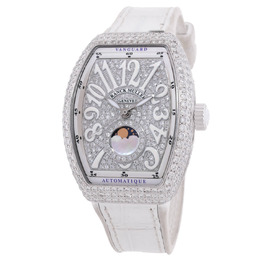 Franck Muller Vanguard Automatic Moon Phase Unisex Watch V32SCATFOLDLCDACBC