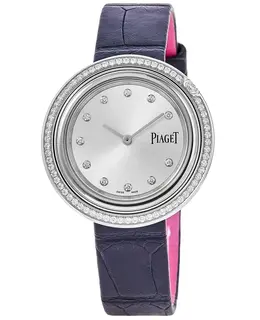 Piaget Possession Diamond Black Strap Watch G0A48090-N