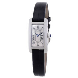 Cartier Tank Americaine Mini Model WSTA0081, Silver Dial
