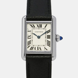 Cartier Tank WSTA0042 Quartz Silver Stainless Steel Women's Watch 22mm [article: 1172350]