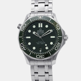Omega Seamaster 210304220100 / Professional 42mm Green Dial Stainless Steel Automatic Chronometer Men's Watch, Reference