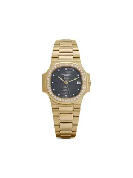 Patek Philippe Nautilus 30954403 - Black Dial, Cushion Case Shape, Diamond Bezel