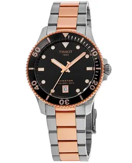Tissot Seastar 1000 Quartz Black Dial Stainless Steel Men's Watch t120.410.22.051.01 T1204102205101