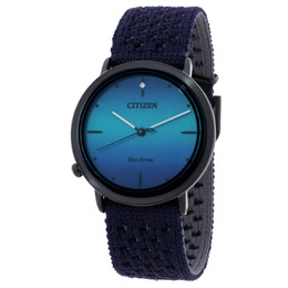 Citizen L Eco-Drive Blue Dial Ladies Watch EM1005-42L