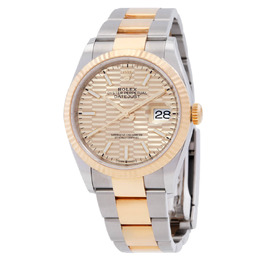 Rolex Datejust 36 Champagne Dial Automatic Chronometer Watch (ARTICLE NUMBER:126233CFSO)