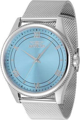 Invicta 48483 Men's Celestial Quartz Light Blue Dial Watch