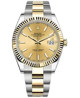 Rolex Datejust 41 M126333-0009 Champagne Dial Men's Watch
