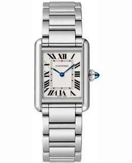 Cartier Tank Must WSTA0107 - Brand New Silver Dial Stainless Steel Women's Watch