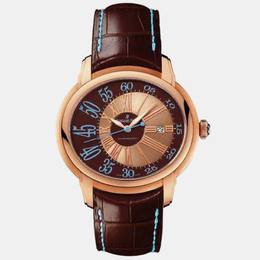 Audemars Piguet Millenary 15320OR.OO.D095CR.01 Automatic Brown 18k Rose Gold Men's Wristwatch 40 mm 1176071