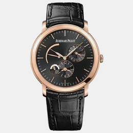 Audemars Piguet Jules 26380OR.OO.D002CR.01 Automatic Black 18k Rose Gold Men's Wristwatch 41 mm 1176056