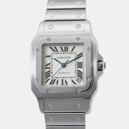 Cartier Santos Galbee W20098D6 [W20098D6] Automatic Silver Stainless Steel Men's Watch 32mm