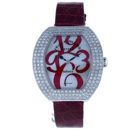 FRANCK MULLER INFINITY QUARTZ DIAMOND WHITE DIAL LADIES WATCH 3535 QZ A D3