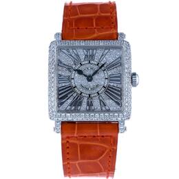 Franck Muller Master Square Quartz Diamond Unisex Watch Articul: 6002 S QZ R D CD
