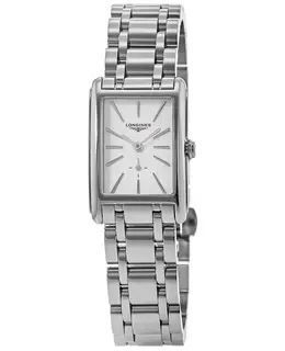 Longines DolceVita White Dial Stainless Steel Women's Watch, Model L5.255.4.11.6