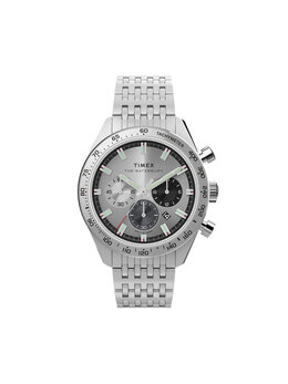 Часы Waterbury TW2Y18700 Timex, серебряный 0194366433531 | silberfarben