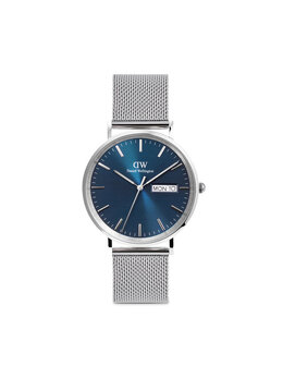 Часы Classic Day Display 40 DW00100833 Daniel Wellington, серебряный 7315030068689 | silberfarben