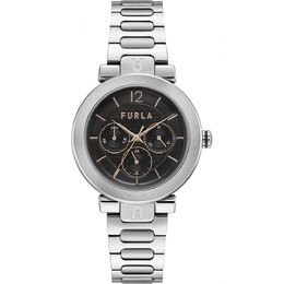 Часы из серой нержавеющей стали Furla, Gray 0017659755 | gray