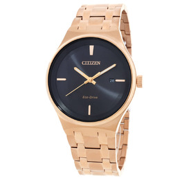 Citizen Eco-Drive Black Dial Mens Watch bm7653-50e