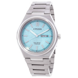 Citizen Zenshin Eco-Drive AW0130-85M Turquoise Dial Men's Watch