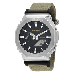 Casio G-STEEL gm2100c-5a Mens Watch - Analog Digital World Time 100m Water Resistant
