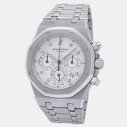 Audemars Piguet Royal Oak 25960BC.OO.1185BC.01 Automatic Silver 18k White Gold Men's Wristwatch 39 mm 1177848