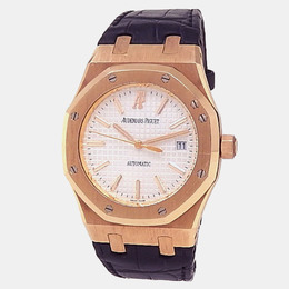 Audemars Piguet Royal Oak 15300OR.OO.D088CR.02 Automatic Silver 18k Rose Gold Men's Wristwatch 39 mm 1177835