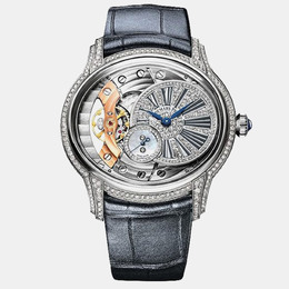 Audemars Piguet Millenary 77248BC.ZZ.A111CR.01 Manual Winding Diamond 18k White Gold Women's Wristwatch 39.5 mm 1176075