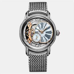 Audemars Piguet Millenary 77247Bc.Zz.1272Bc.01 Manual Winding MOP 18K White Gold Women's Wristwatch 39.5 mm 1176067