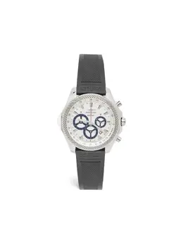 Breitling Steel Chronograph 30367533, Metallic Dial, Round Case