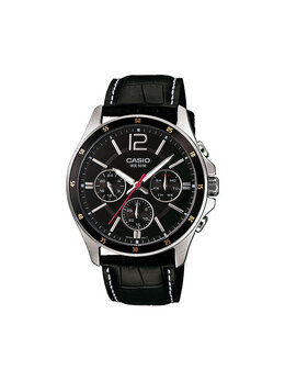Часы MTP-1374PL-1AVEF Casio, черный 4549526382635 | schwarz
