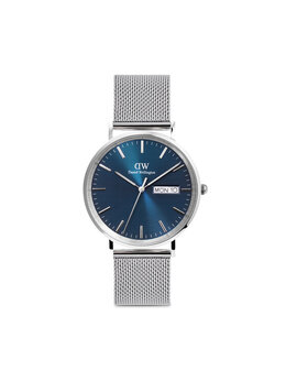 Часы Classic Day Display 40 DW00100833 Daniel Wellington, серебряный 7315030068689 | silberfarben