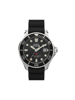 Часы Deepwater Meridian TW2W81600 Timex, серебряный 0194366413083 | silberfarben