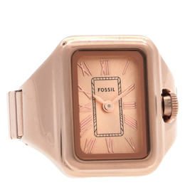 Fossil ES5345 Ladies' Quartz Watch - Rose Gold Dial