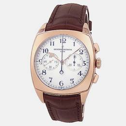 Vacheron Constantin Harmony 5000S/000R-B139 Manual Winding Silver Dial 18k Rose Gold Women's Watch 37mm