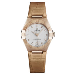 Omega Constellation Automatic Chronometer Silver Dial Ladies Watch 131.53.29.20.52.002