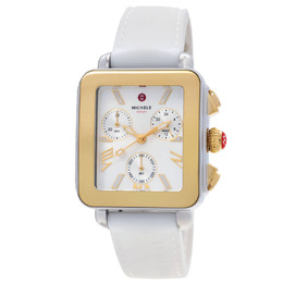 Michele Deco Sport mww06k000069 Ladies Watch Silver-tone Dial