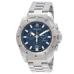 Victorinox I.N.O.X. Chronograph Quartz Blue Dial Mens Watch (Reference 241985)