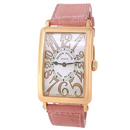Pre-owned Franck Muller Long Island Quartz Silver Dial Ladies Watch, Ref. 952 QZ REL