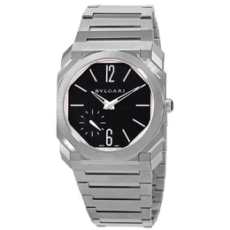 Bvlgari Octo Finissimo Automatic Black Dial Mens Watch 103297