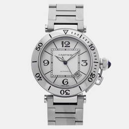 Cartier Calibre de Cartier W7100015 Automatic Stainless Steel Silver Dial Men's Wristwatch 42mm 1170203