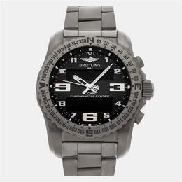 Breitling Cockpit B50 (EB5010B1/M532) Men's Titanium Gray Dial, 46mm Quartz Wristwatch