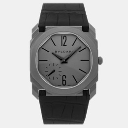 Bulgari Octo Finissimo 102711 Automatic Titanium Grey Dial Men's Wristwatch 40mm 1177388