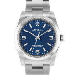 Pre-owned Rolex Oyster Perpetual 36 Reference No. 116000 BLSO Mens Watch