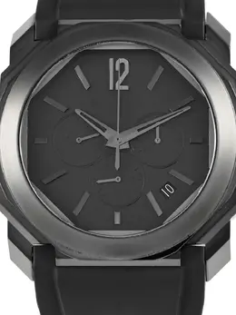 Bulgari Octo L'Originale 29606499 - Black Dial, Octagonal Case Chronograph