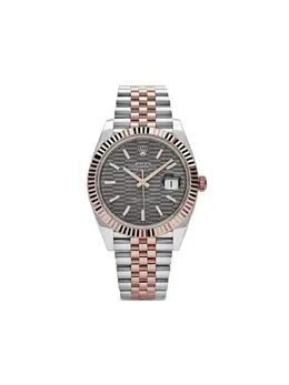 Rolex Datejust 41mm Ref. [31089793] - Silver-Tone Dial, Fluted Bezel