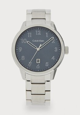 Часы MINIMALIST PILOT Calvin Klein, серебряный 6ca52m05o-d11 | silver-coloured/blue